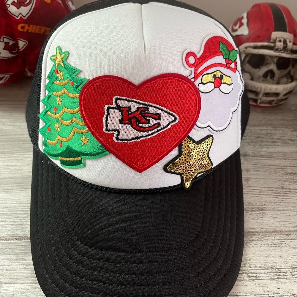 Chiefs Custom Christmas Day 🏈 Hat